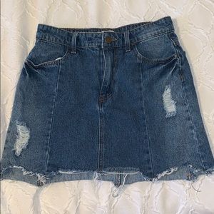 Forever 21 Jean Skirt
